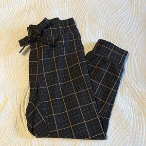 Plaid dress pants